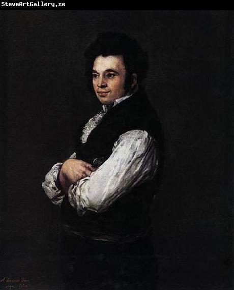 Francisco de Goya Portrat des Tiburcio Perez y Cuervo